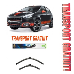 Stergatoare Abarth Punto Set 2 stergatoare parbriz Valeo 600/475mm pentru Abarth PUNTO (2012) (65 cm / 38 cm)