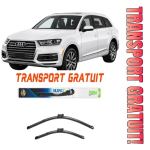 Stergatoare Audi Q7 Set 2 stergatoare parbriz Valeo 60 cm/50 cm pentru Audi Q7 (4Mb, 4Mg) din 2018 (60 cm / 50 cm)