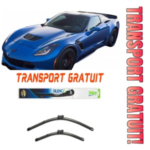 Stergatoare Chevrolet Corvette Set 2 stergatoare parbriz Valeo pentru Chevrolet Corvette 2014 (55 cm / 50 cm)