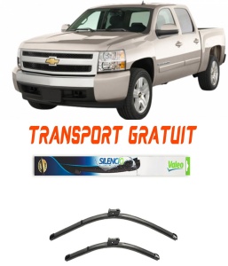 Stergatoare Chevrolet Silverado Set 2 stergatoare parbriz Valeo pentru Chevrolet Silverado 2008-2013 (55 cm / 53 cm) accesorii pentru autoturismul tau - masina v12049