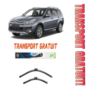 Stergatoare Citroen C-Crosser Set 2 stergatoare parbriz Valeo pentru Citroen C-Crosser 2009 (60 cm / 53 cm)