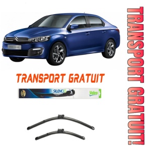 Stergatoare Citroen C-Elysee Set 2 stergatoare parbriz Valeo pentru Citroen C-Elysee 2012-2017 (60 cm / 40 cm)
