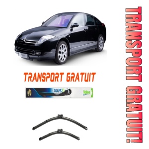 Stergatoare Citroen C6 Set 2 stergatoare parbriz Valeo 70 cm/70 cm pentru Citroen C6 (Td_) din 2005-2012 (70 cm / 70 cm)