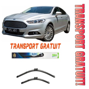Stergatoare Ford Mondeo Set 2 stergatoare parbriz Valeo 65 cm/47.5 cm pentru Ford Mondeo V Saloon (Cd) din 2012-2016 (65 cm / 47.5 cm)