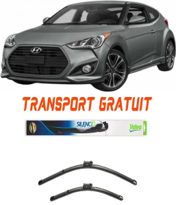 Stergatoare Hyundai Veloster Set 2 stergatoare parbriz Valeo pentru Hyundai Veloster 2011-2017 (65 cm / 45 cm) accesorii pentru autoturismul tau - masina v19739