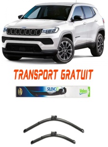 Stergatoare Jeep Compass Set 2 stergatoare parbriz Valeo 600/475mm pentru Jeep COMPASS (MP, M6, MV, M7) (2021) (60 cm / 45 cm) accesorii pentru autoturismul tau - masina v16511
