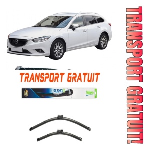 Stergatoare Mazda 6 Set 2 stergatoare parbriz Valeo 60 cm/45 cm pentru Mazda 6 Estate (Gj, Gl) din 2012-2020 (60 cm / 45 cm)
