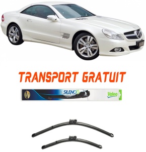 Stergatoare Mercedes Sl Set 2 stergatoare parbriz Valeo pentru Mercedes-Benz Sl 2001-2012 (65 cm / 65 cm) accesorii pentru autoturismul tau - masina v7127
