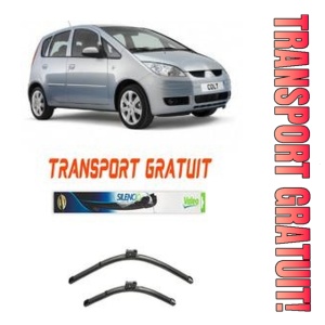 Stergatoare Mitsubishi Colt Set 2 stergatoare parbriz Valeo pentru Mitsubishi Colt 2004-2012 (60 cm / 34 cm)