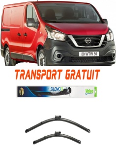 Stergatoare Nissan Nv300 Set 2 stergatoare parbriz Valeo 65 cm/47.5 cm pentru Nissan Nv300 Van (X82) din 2016 (65 cm / 47.5 cm) accesorii pentru autoturismul tau - masina v19439
