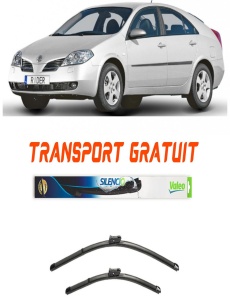 Stergatoare Nissan Primera Set 2 stergatoare parbriz Valeo pentru Nissan Primera 2002-2007 (65 cm / 45 cm) accesorii pentru autoturismul tau - masina v20951