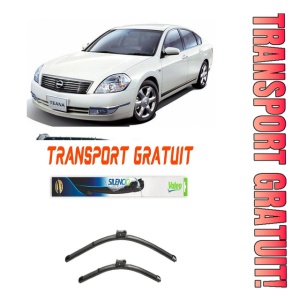 Stergatoare Nissan Teana I Set 2 stergatoare parbriz Valeo 60 cm/47.5 cm pentru Nissan Teana I (J31) din 2003-2008 (60 cm / 47.5 cm)