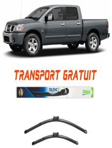 Stergatoare Nissan Titan Set 2 stergatoare parbriz Valeo pentru Nissan Titan 2003 (60 cm / 55 cm) accesorii pentru autoturismul tau - masina v14633