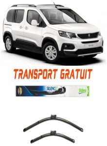 Stergatoare Peugeot Rifter Set 2 stergatoare parbriz Valeo 65 cm/42.5 cm pentru Peugeot Rifter din 2018 (65 cm / 42.5 cm) accesorii pentru autoturismul tau - masina v8357
