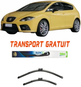 Stergatoare Seat Leon Set 2 stergatoare parbriz Valeo 65 cm/65 cm pentru Seat Leon (1P1) din 2005-2013 (65 cm / 65 cm) accesorii pentru autoturismul tau - masina v20753