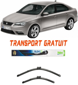 Stergatoare Seat Toledo IV Set 2 stergatoare parbriz Valeo 600/475mm pentru Seat TOLEDO IV (KG3) (2012-2019) (60 cm / 40 cm) accesorii pentru autoturismul tau - masina v14393