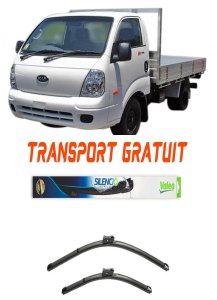 Stergatoare Set 2 stergatoare parbriz Valeo 600/475mm pentru Kia K2900 (2008) Valeo accesorii pentru autoturismul tau - masina v17318