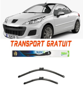 Stergatoare Set 2 stergatoare parbriz Valeo 600/475mm pentru Peugeot 207 CC (WD_) (2007-2015) Valeo accesorii pentru autoturismul tau - masina v15917