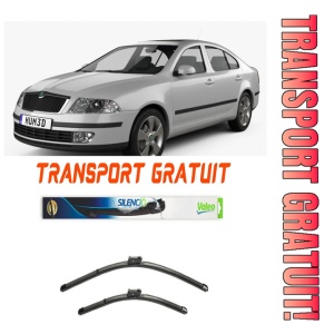 Stergatoare Set 2 stergatoare parbriz Valeo 600/475mm pentru Skoda Octavia II (1Z3) (2004-2013) Valeo