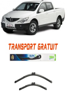 Stergatoare Ssangyong ACTyon Sports I Set 2 stergatoare parbriz Valeo 600/475mm pentru Ssangyong ACTYON SPORTS I (QJ) (2007) (53 cm / 47.5 cm) accesorii pentru autoturismul tau - masina v17198
