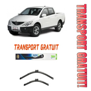 Stergatoare Ssangyong Actyon Sports I Set 2 stergatoare parbriz Valeo 600/475mm pentru Ssangyong Actyon SPORTS I (QJ) (2007) (53 cm / 47.5 cm)