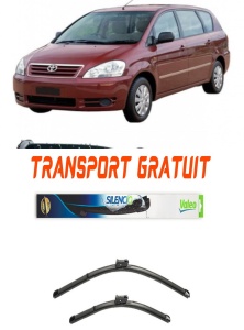 Stergatoare Toyota Avensis Set 2 stergatoare parbriz Valeo pentru Toyota Avensis 2001-2010 (65 cm / 40 cm) accesorii pentru autoturismul tau - masina v7817