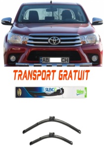 Stergatoare Toyota Hilux Set 2 stergatoare parbriz Valeo pentru Toyota Hilux 2004-2015 (53 cm / 47.5 cm) accesorii pentru autoturismul tau - masina v7787