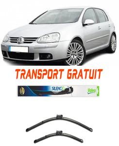 Stergatoare Volkswagen Golf V Set 2 stergatoare parbriz Valeo 600/475mm pentru Volkswagen Golf V (2003-2009) (60 cm / 47.5 cm) accesorii pentru autoturismul tau - masina v12259