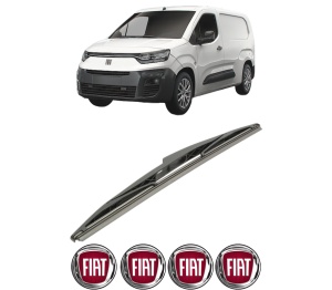 Stergator lamela spate FIAT DOBLO Box Body/MPV (510_, 511_) din 2022 - 2023, pentru luneta auto, Bosch Twin, din cauciuc siliconat rezistent, 4 Stickere Auto FIAT v28194