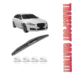 Stergator lamela spate JAGUAR XF SPORTBRAKE (X260) din 2017, pentru luneta auto, Bosch Twin, din cauciuc siliconat rezistent, 4 Stickere Auto JAGUAR