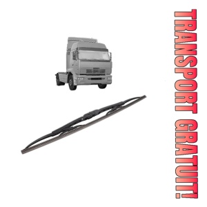 Stergator lamela spate KAMAZ 5480 din 2005, pentru luneta auto, Bosch Twin, din cauciuc siliconat rezistent, 4 Stickere Auto KAMAZ