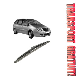 Stergator lamela spate LANCIA PHEDRA (179_) din 2002 - 2010, pentru luneta auto, Bosch Twin, din cauciuc siliconat rezistent, 4 Stickere Auto LANCIA