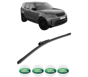 Stergator lamela spate LAND ROVER DISCOVERY V (L462) din 2016, pentru luneta auto, Bosch Aerotwin, din cauciuc siliconat rezistent, 4 Stickere Auto LAND ROVER v22675