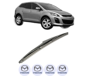 Stergator lamela spate MAZDA CX-7 (ER) din 2006 - 2014, pentru luneta auto, Bosch Twin, din cauciuc siliconat rezistent, 4 Stickere Auto MAZDA v24845