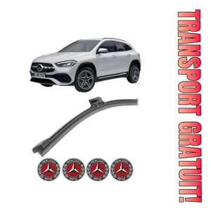 Stergator lamela spate MERCEDES-BENZ GLA (H247) din 2020, pentru luneta auto, Bosch Aerotwin, din cauciuc siliconat rezistent, 4 Stickere Auto MERCEDES-BENZ