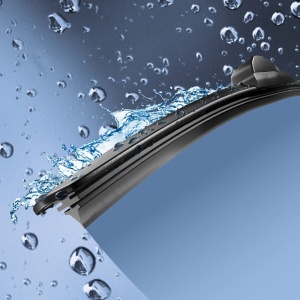 Stergator lamela spate MERCEDES-BENZ GLS (X166) din 2015 - 2019, pentru luneta auto, Bosch Twin, din cauciuc siliconat rezistent, 4 Stickere Auto MERCEDES-BENZ v28683