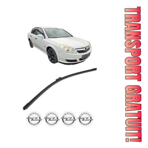 Stergator lamela spate OPEL VECTRA C (Z02) din 2006 - 2008, pentru luneta auto, Bosch Aerotwin, din cauciuc siliconat rezistent, 4 Stickere Auto OPEL