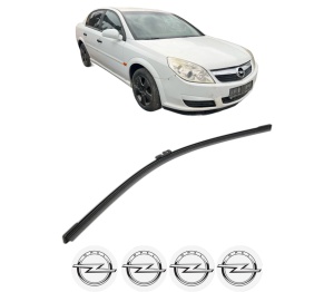Stergator lamela spate OPEL VECTRA C (Z02) din 2006 - 2008, pentru luneta auto, Bosch Aerotwin, din cauciuc siliconat rezistent, 4 Stickere Auto OPEL v26110