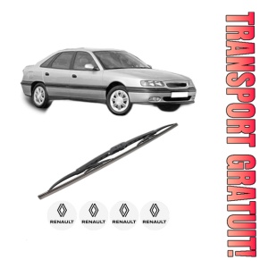 Stergator lamela spate RENAULT SAFRANE II (B54_) din 1996 - 2000, pentru luneta auto, Bosch Twin, din cauciuc siliconat rezistent, 4 Stickere Auto RENAULT