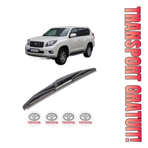 Stergator lamela spate TOYOTA LAND CRUISER VAN (_J15_) din 2011, pentru luneta auto, Bosch Twin, din cauciuc siliconat rezistent, 4 Stickere Auto TOYOTA