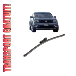 Stergator lamela spate Volkswagen ATLAS (CA1, CA2, CA3) din 2016, pentru luneta auto, Valeo Silencio Xtrm, din cauciuc siliconat rezistent, 4 Stickere Auto VW