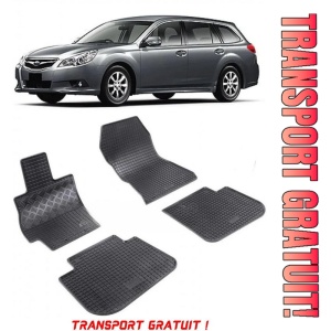 Subaru Legacy V, Combi, fabricat din 2009 - 2014, set covorase auto dedicate, din cauciuc 100% Premium - Transport Gratuit