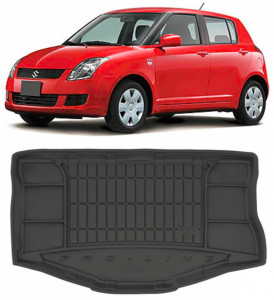Suzuki Swift Hatchback din 2005 - 08.2010 *1, Tavita Pentru Portbagaj Lux Premium Dedicata, accesorii pentru autoturismul tau - masina v181292