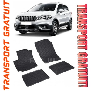 Suzuki Sx4 S-Cross Hybrid, Suv, fabricat din 02.2020 - Prezent, set covorase auto dedicate, din cauciuc 100% Premium