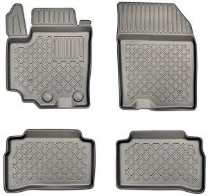 Suzuki VItara, Suv, Din 03.2015 - 03.2020 , Set Covorase Auto Tip Tavita Premium 3D, din cauciuc accesorii pentru autoturismul tau - masina v171541