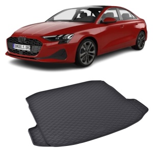 Tavita Portbagaj AUDI A3 Sedan 2020-prezent, protectie portbagaj, din cauciuc 100%, pentru autoturismul AUDI A3 Sedan
