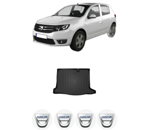 Tavita Portbagaj DACIA SANDERO II din 2012-2020, Protectie Portbagaj Auto DACIA - Img 2