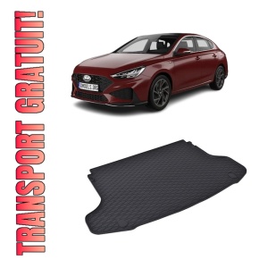 Tavita Portbagaj HYUNDAI i30 N Fastback 2021-prezent, protectie portbagaj, din cauciuc 100%, pentru autoturismul HYUNDAI i30 N