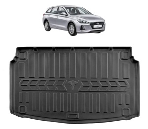 Tavita Portbagaj HYUNDAI I30 PD HATCHBACK, CU PODEA JOASA din 2016, Protectie Portbagaj Auto - Img 2