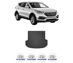 Tavita Portbagaj HYUNDAI SANTA FE IV (TM, TMA) din 2018-2020, Protectie Portbagaj Auto HYUNDAI - Img 2